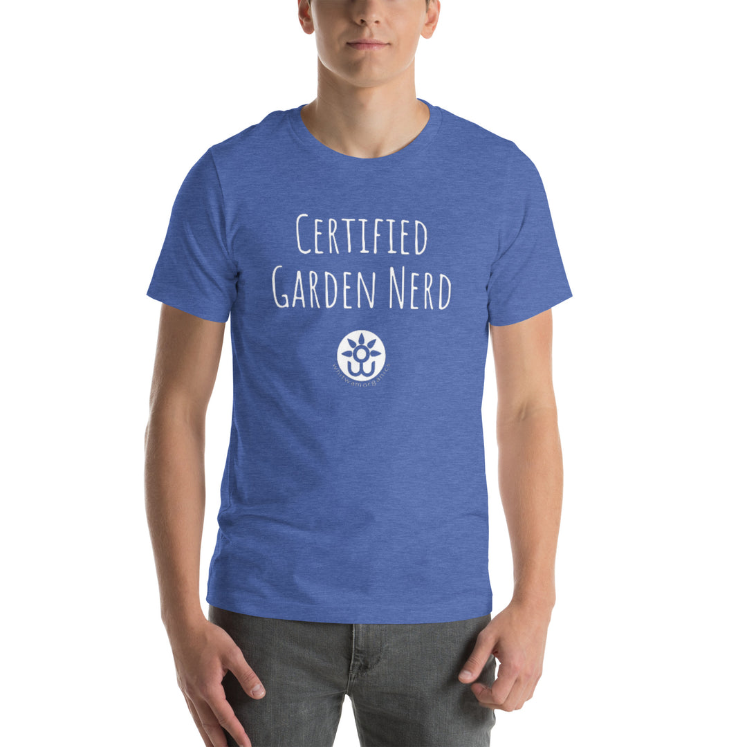 Whitwam Organics Unisex Certified Garden Nerd T-Shirt