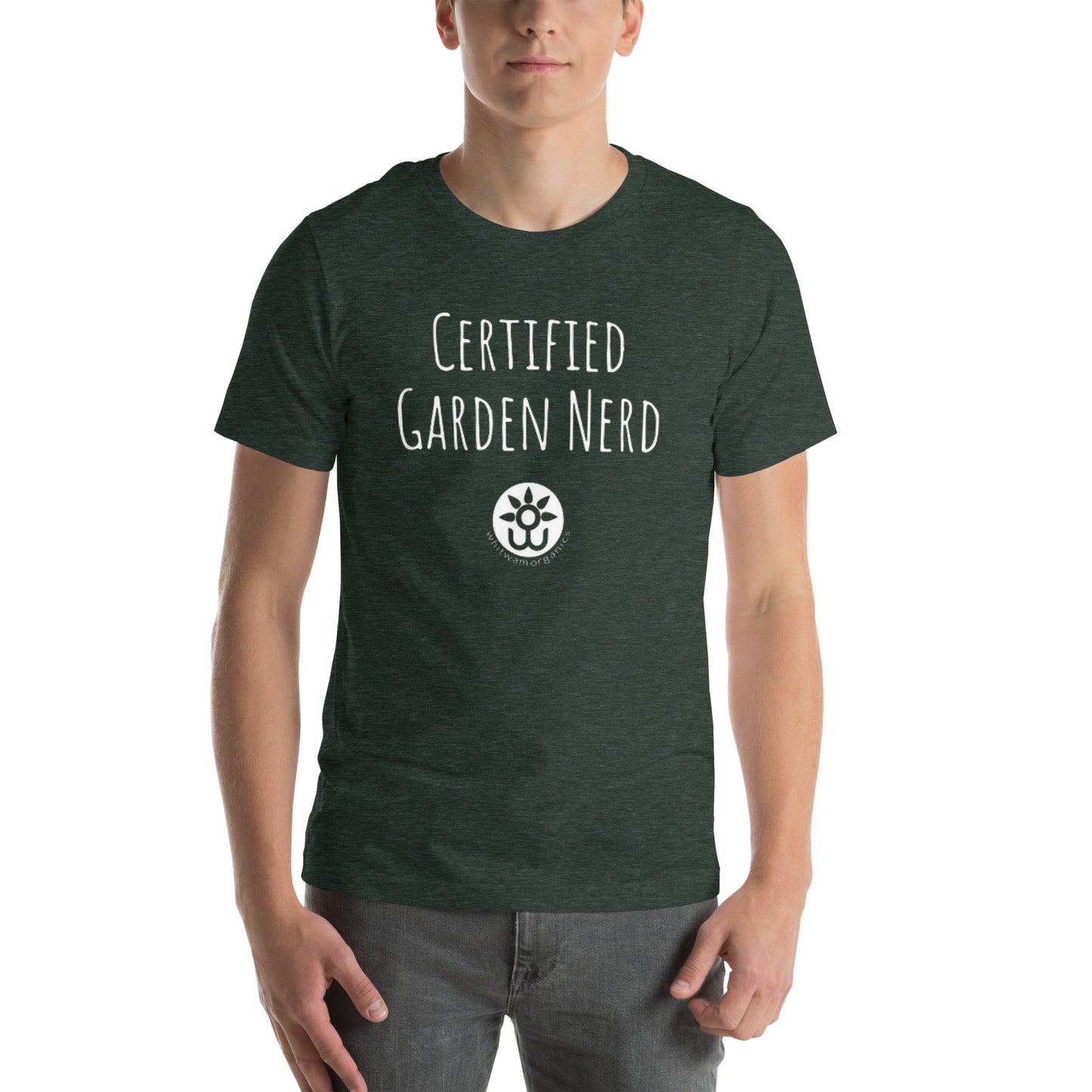 Whitwam Organics Unisex Certified Garden Nerd T-Shirt - Whitwam Organics