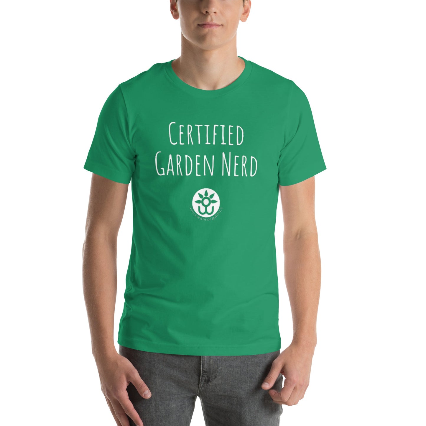 Whitwam Organics Unisex Certified Garden Nerd T-Shirt - Whitwam Organics